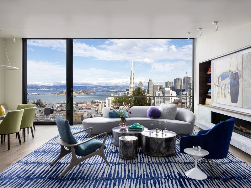 A San Francisco living room by Kendall Wilkinson Design